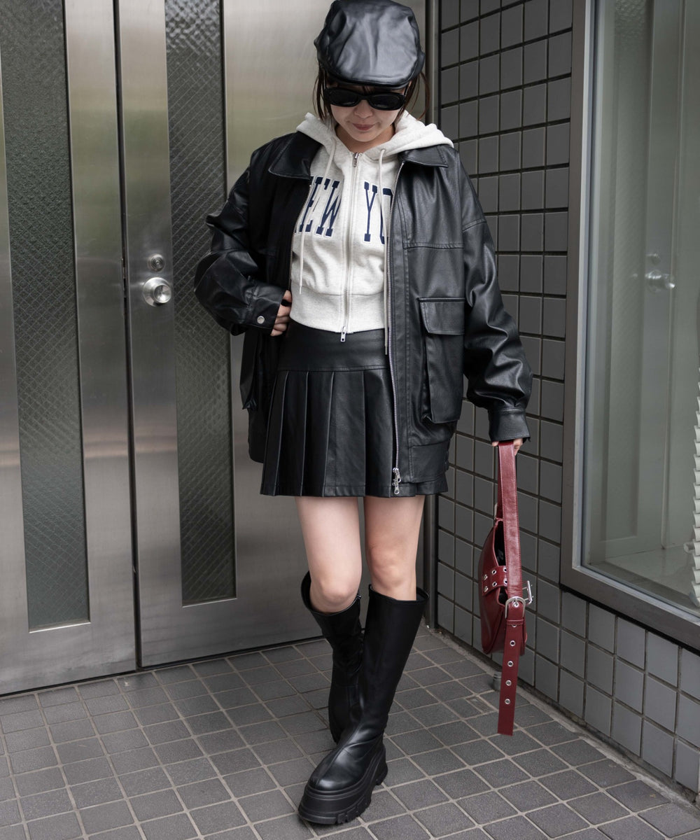 Lグレー　モデル:155cm F着用