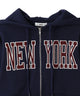 NEWYORK裏起毛ZIPパーカー
