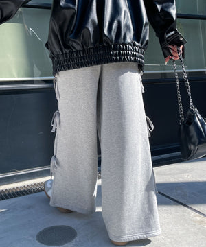 杢グレー　モデル:155cm F着用