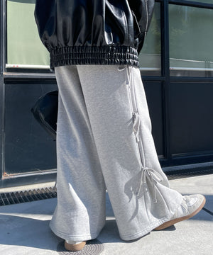 杢グレー　モデル:155cm F着用