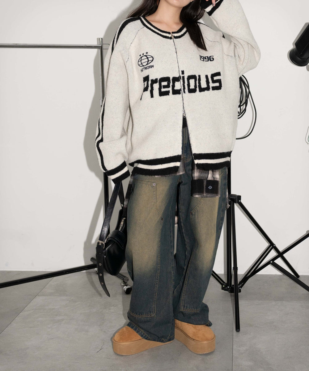 ホワイトアイボリー　モデル:155cm F着用