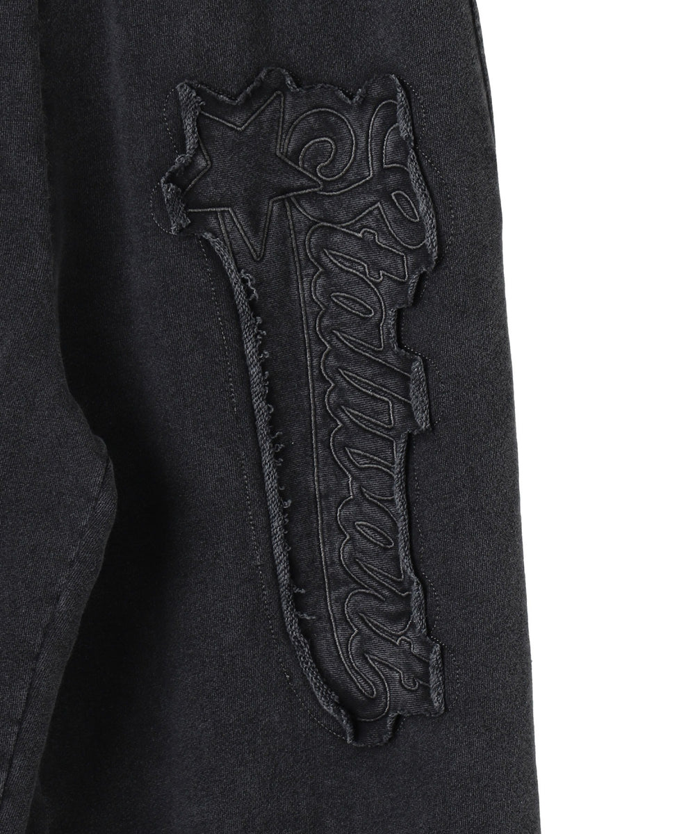 ロゴアシッドウォッシュパンツ