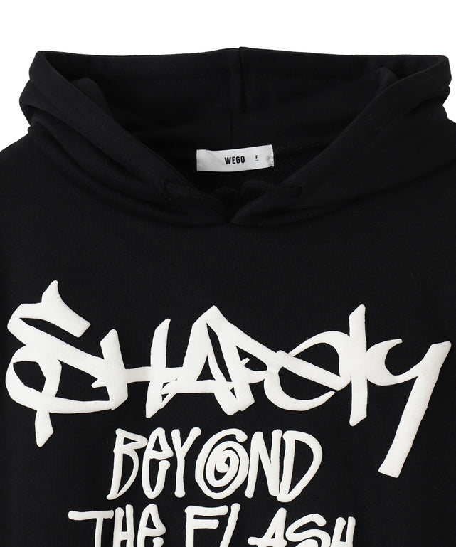 ハンドライティングショートパーカー