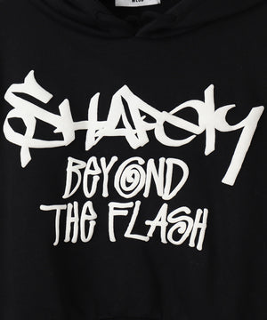 ハンドライティングショートパーカー