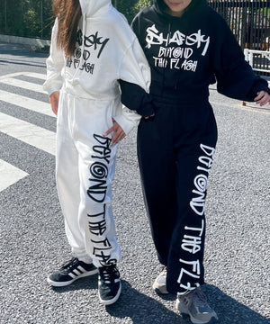 ハンドライティングスウェットパンツ