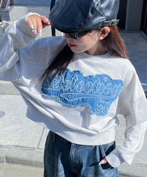 杢グレー モデル：155cm F着用