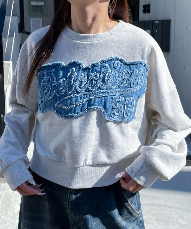 杢グレー モデル：155cm F着用