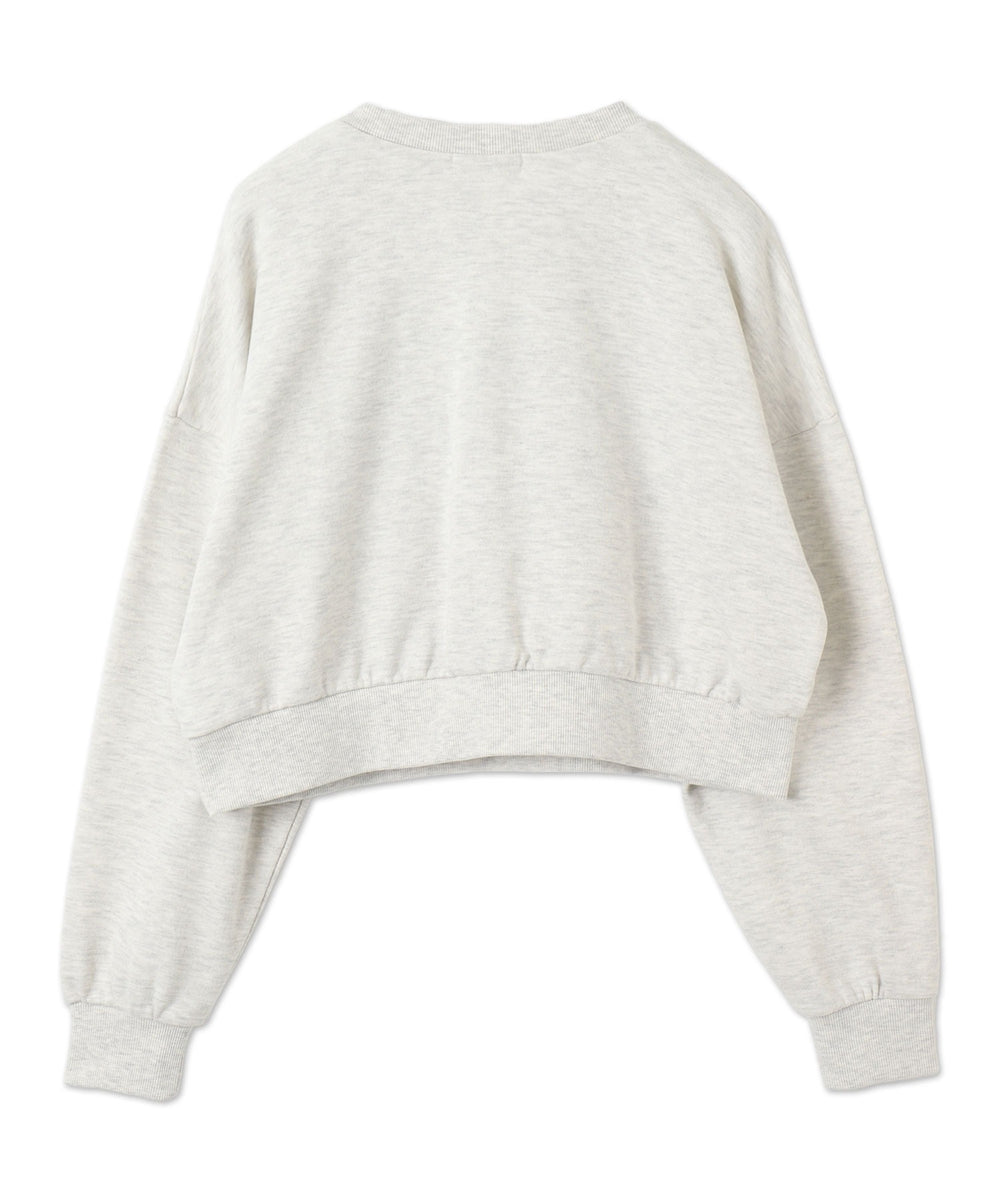 デニムワッペンプルオーバー