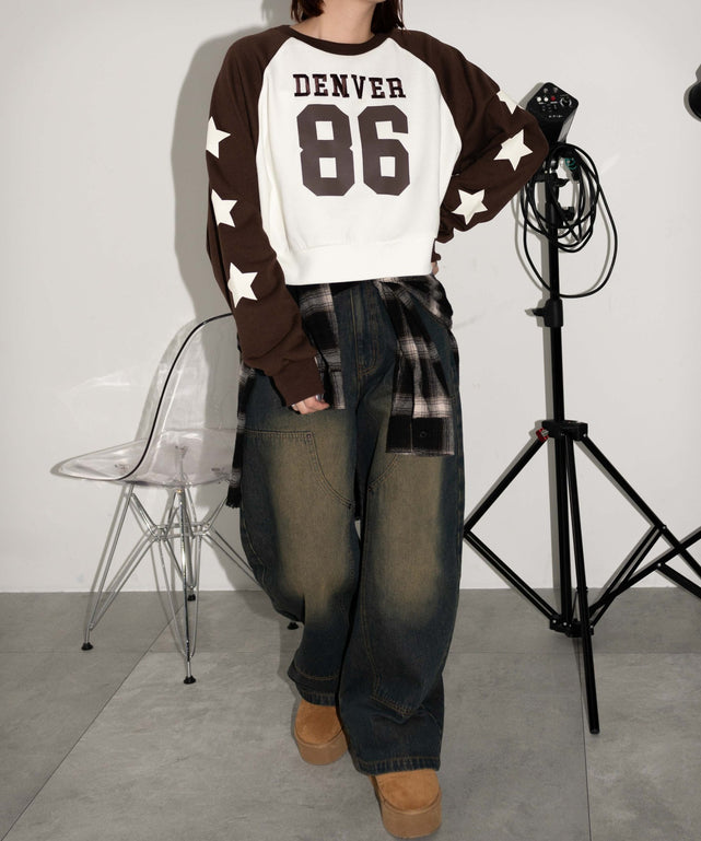 ブラウン　モデル:155cm F着用