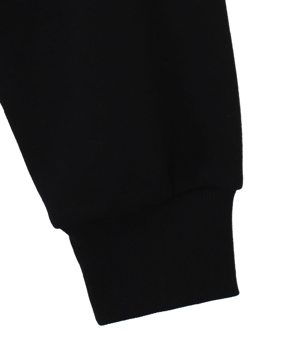 スターナンバリングラグランスウェット