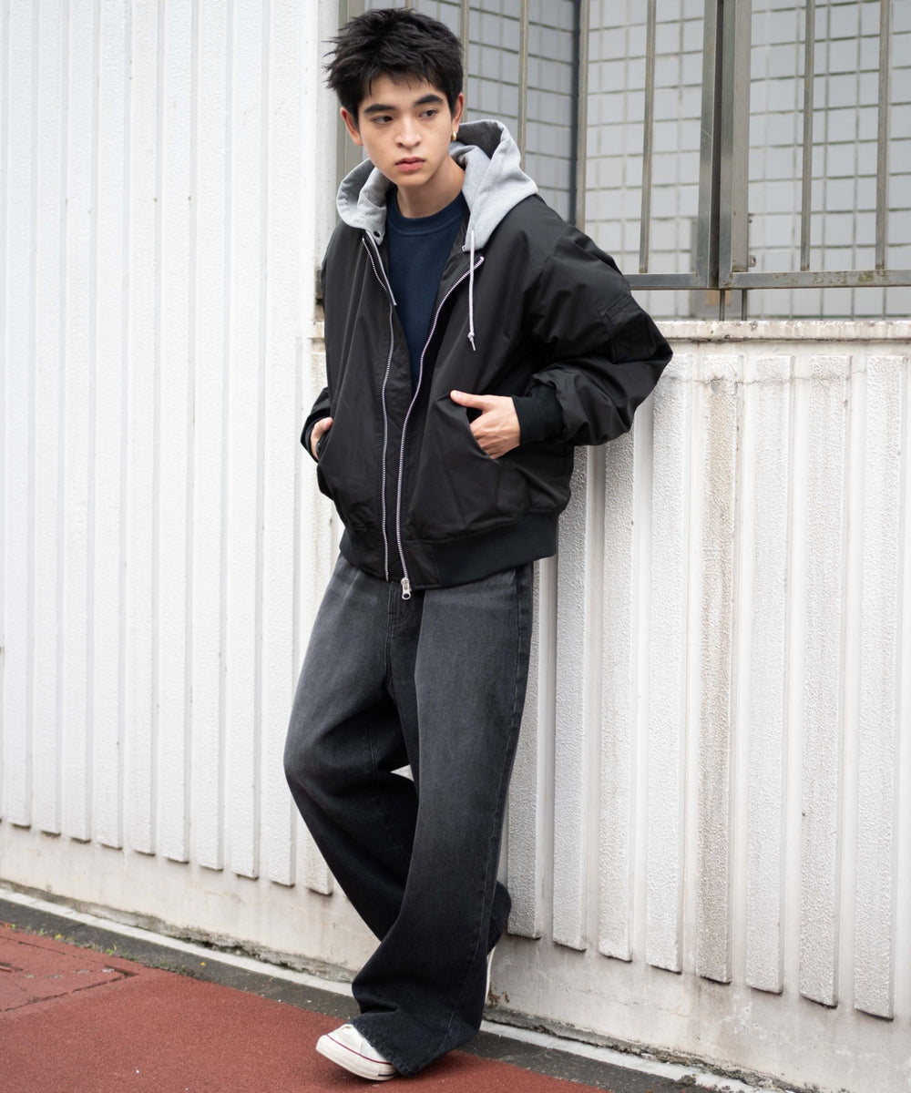 ブラック モデル：180cm L着用