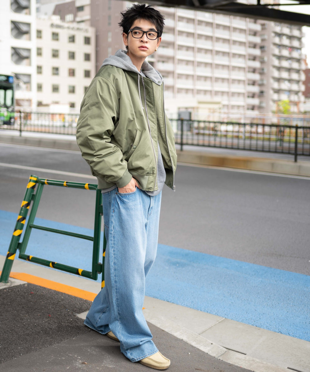 カーキ モデル：180cm L着用