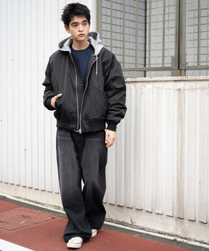 ブラック モデル：180cm L着用