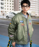 カーキ モデル：180cm L着用