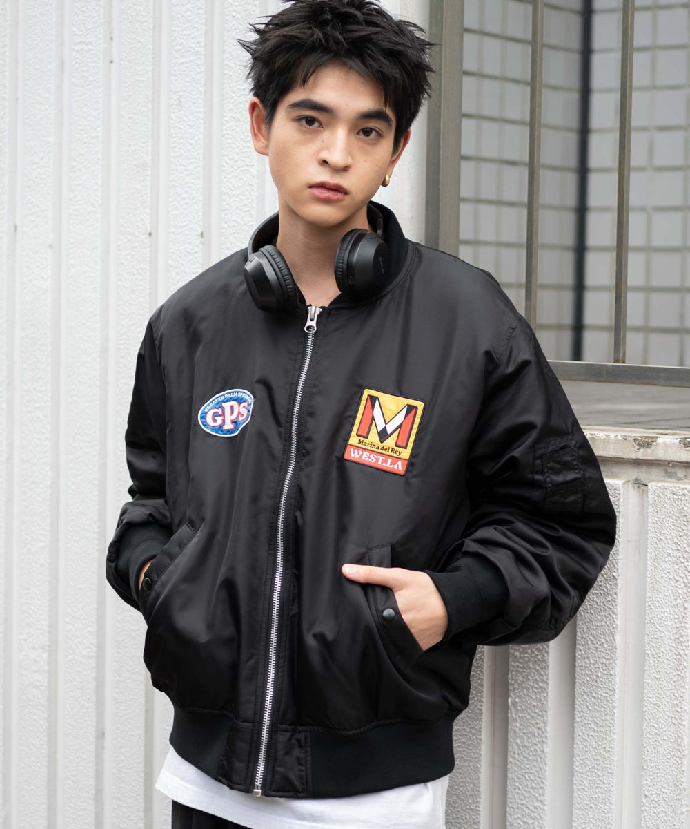 ブラック モデル：180cm L着用