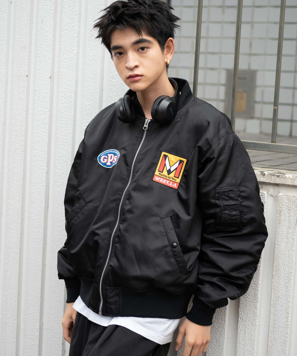 ブラック モデル：180cm L着用