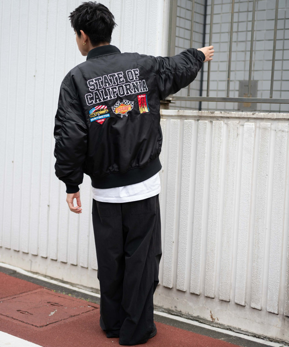 ブラック モデル：180cm L着用