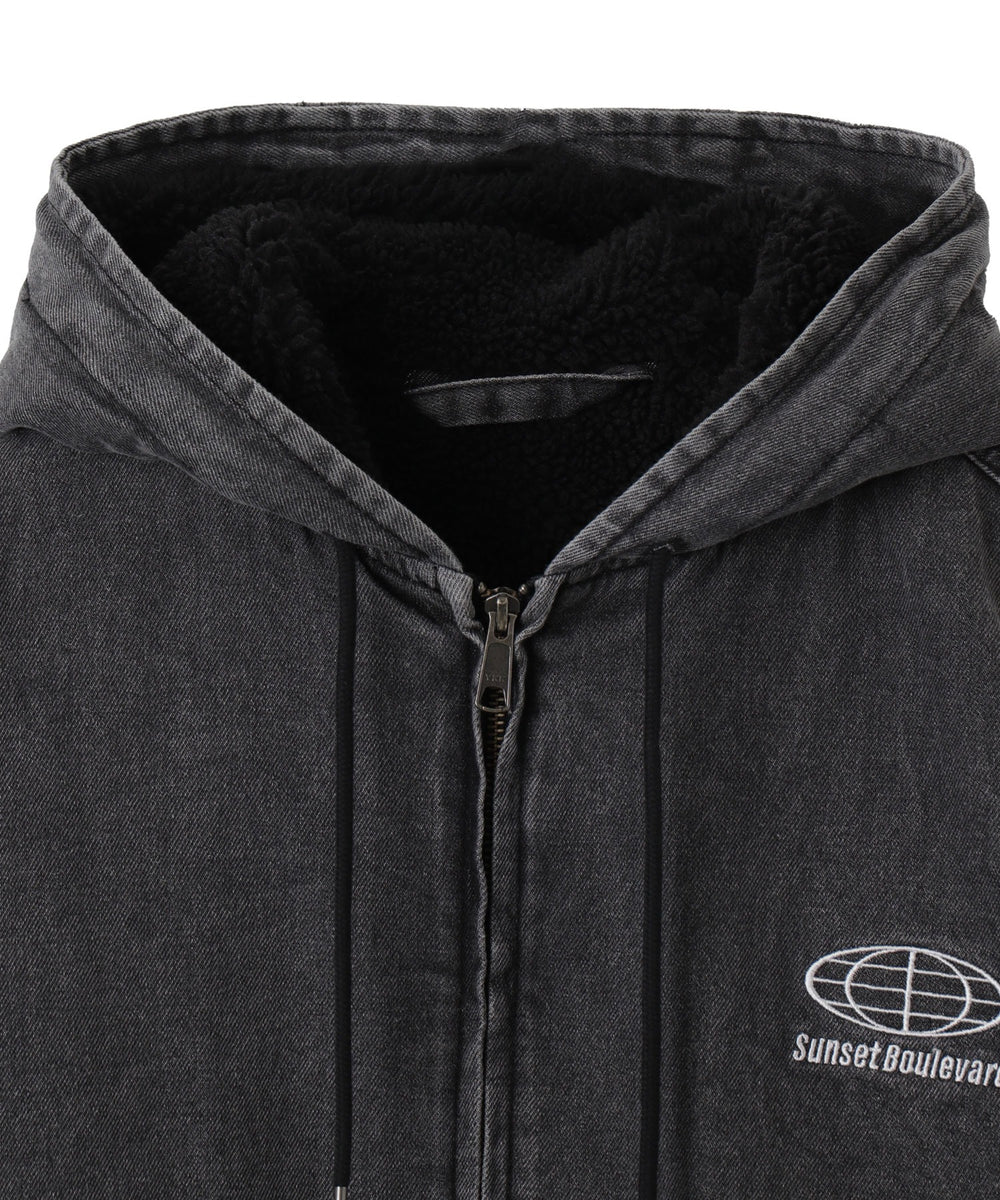 ワーカーズボアフードブルゾン