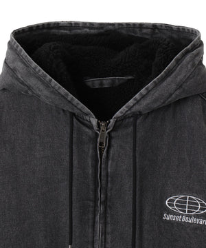 ワーカーズボアフードブルゾン