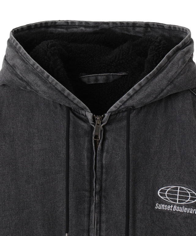 ワーカーズボアフードブルゾン