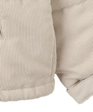 コーデュロイパディングブルゾン