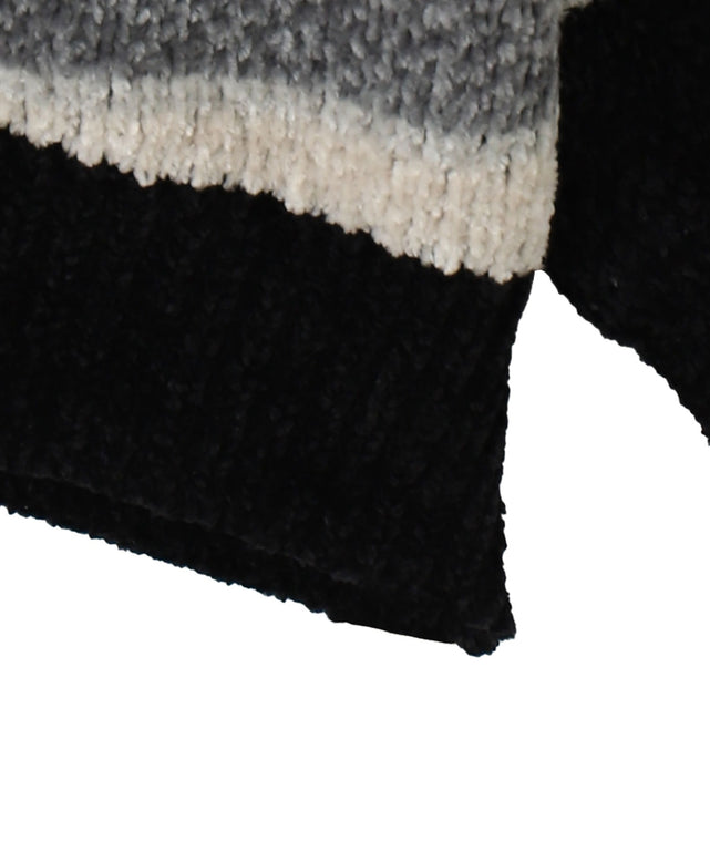 ベロアモールハーフジッププルオーバー