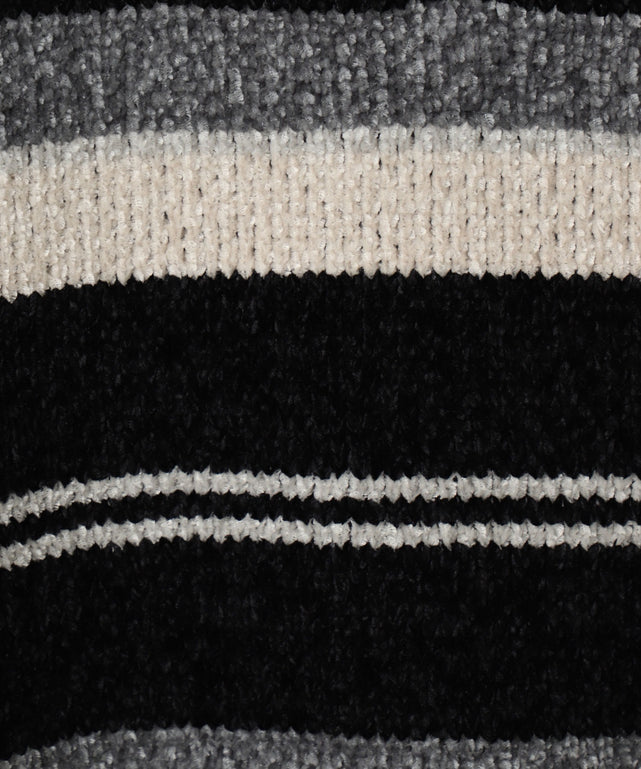 ベロアモールハーフジッププルオーバー