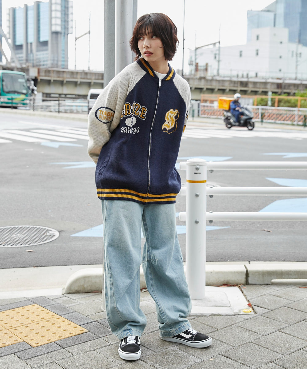 ネイビー モデル：160cm L着用