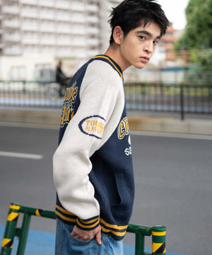 ネイビー モデル：180cm L着用