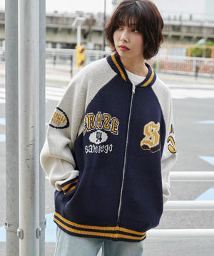 ネイビー モデル：160cm L着用