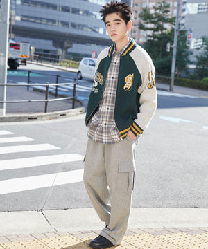 Dグリーン モデル：180cm L着用