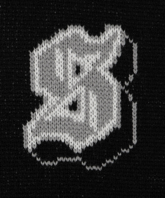 ジャガードニットスタジャン