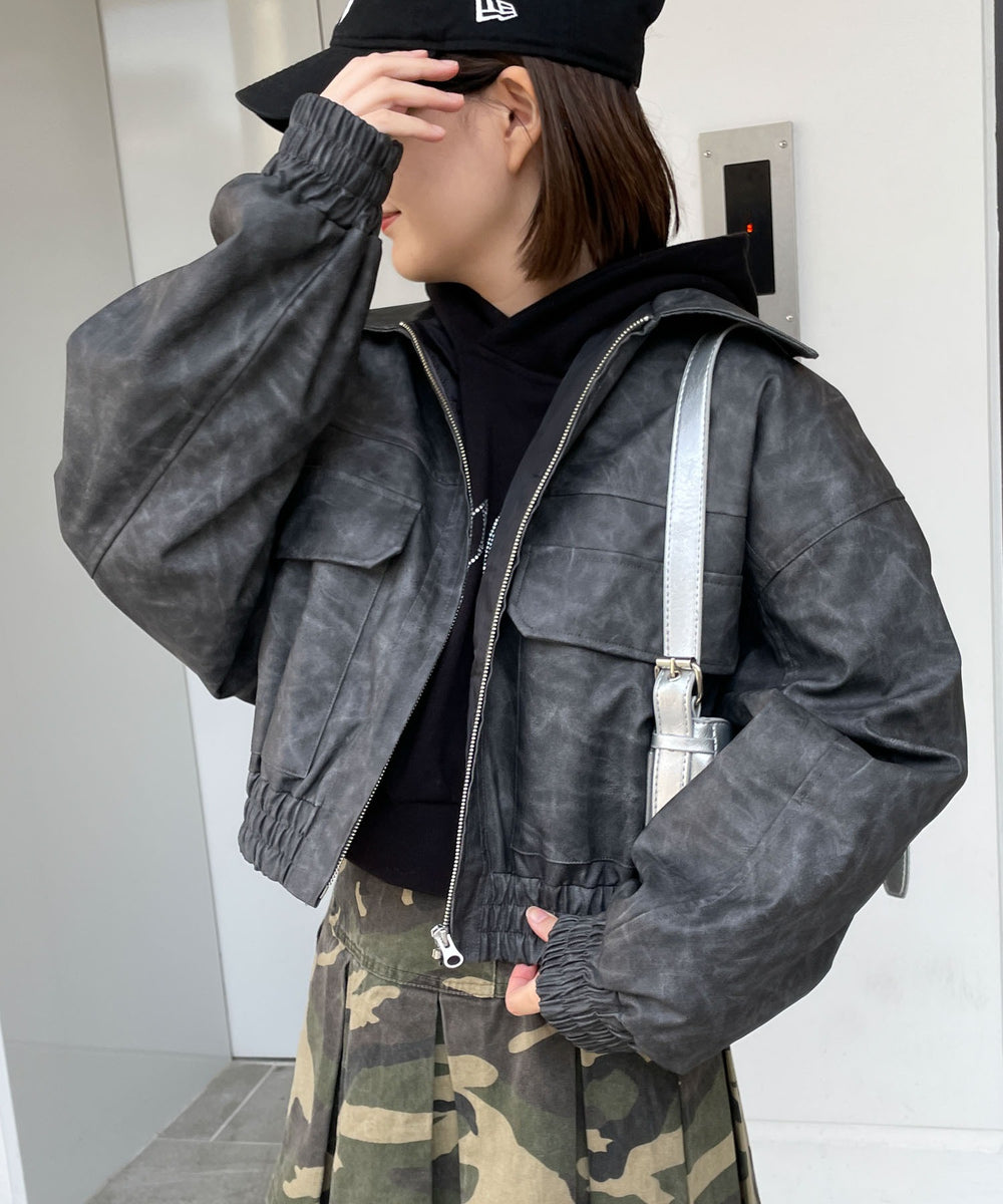 グレー　モデル:155cm F着用