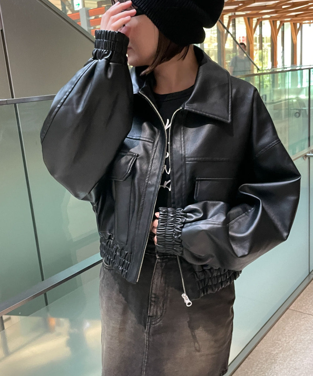 ブラック　モデル:155cm F着用