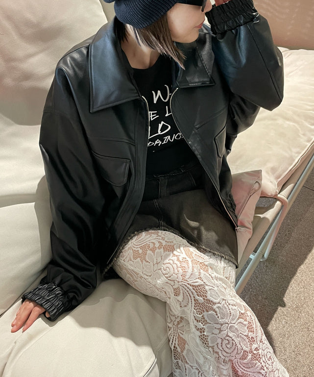 ブラック　モデル:155cm F着用