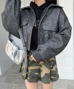 グレー　モデル:155cm F着用