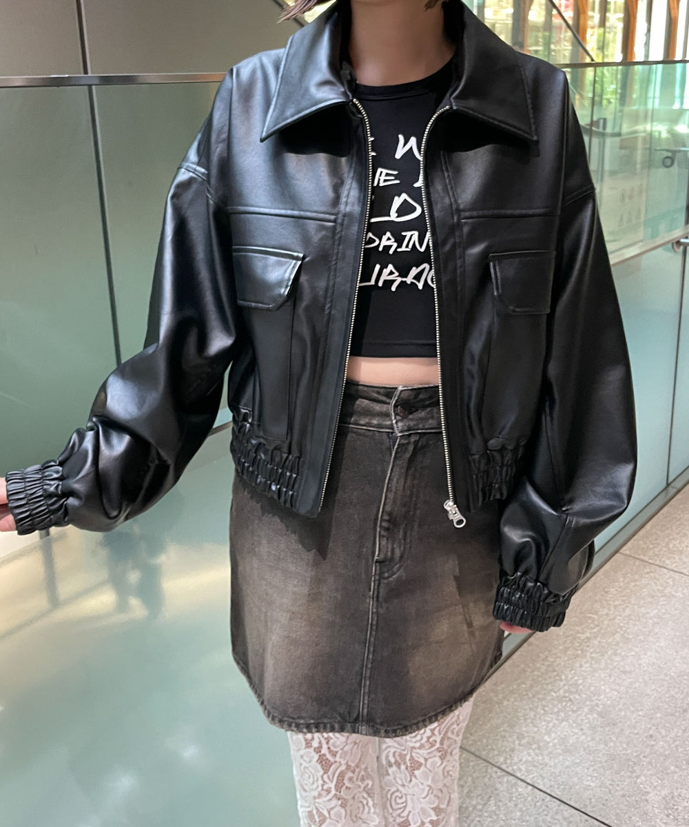 ブラック　モデル:155cm F着用