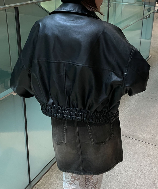 ブラック　モデル:155cm F着用