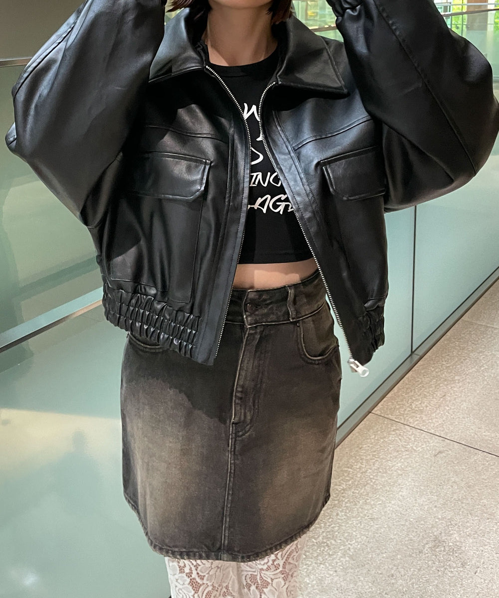 ブラック　モデル:155cm F着用