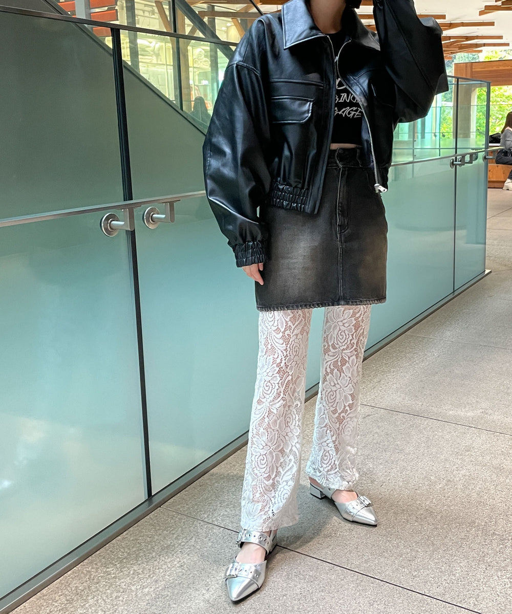 ブラック　モデル:155cm F着用