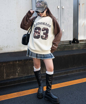 ブラウン　モデル:155cm F着用