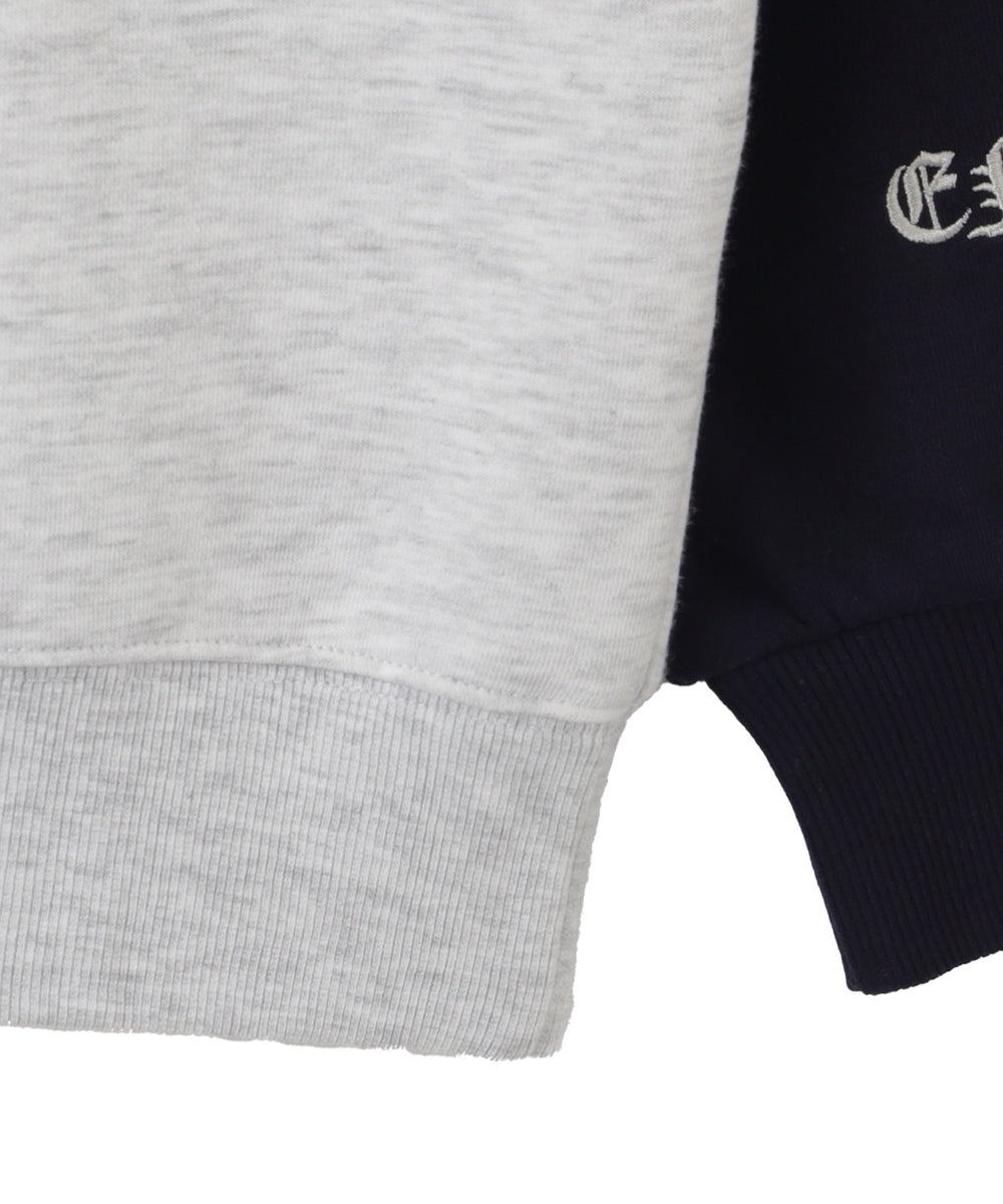 迷彩ワッペンラグランスウェット