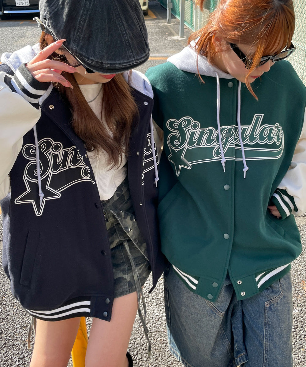 フード付ビッグスタジャン