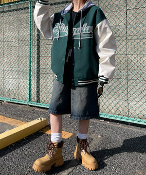 グリーン モデル：155cm F着用