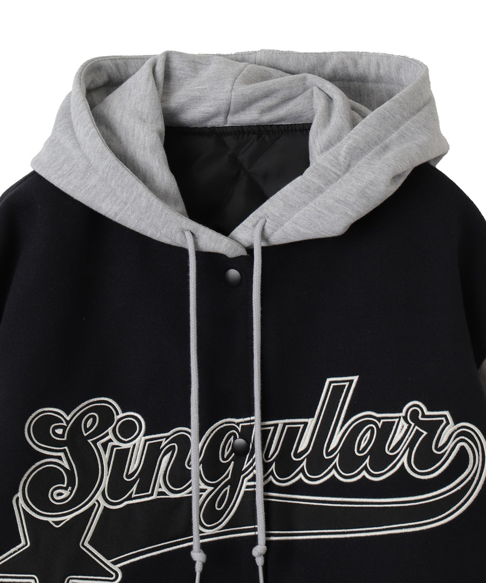 フード付ビッグスタジャン