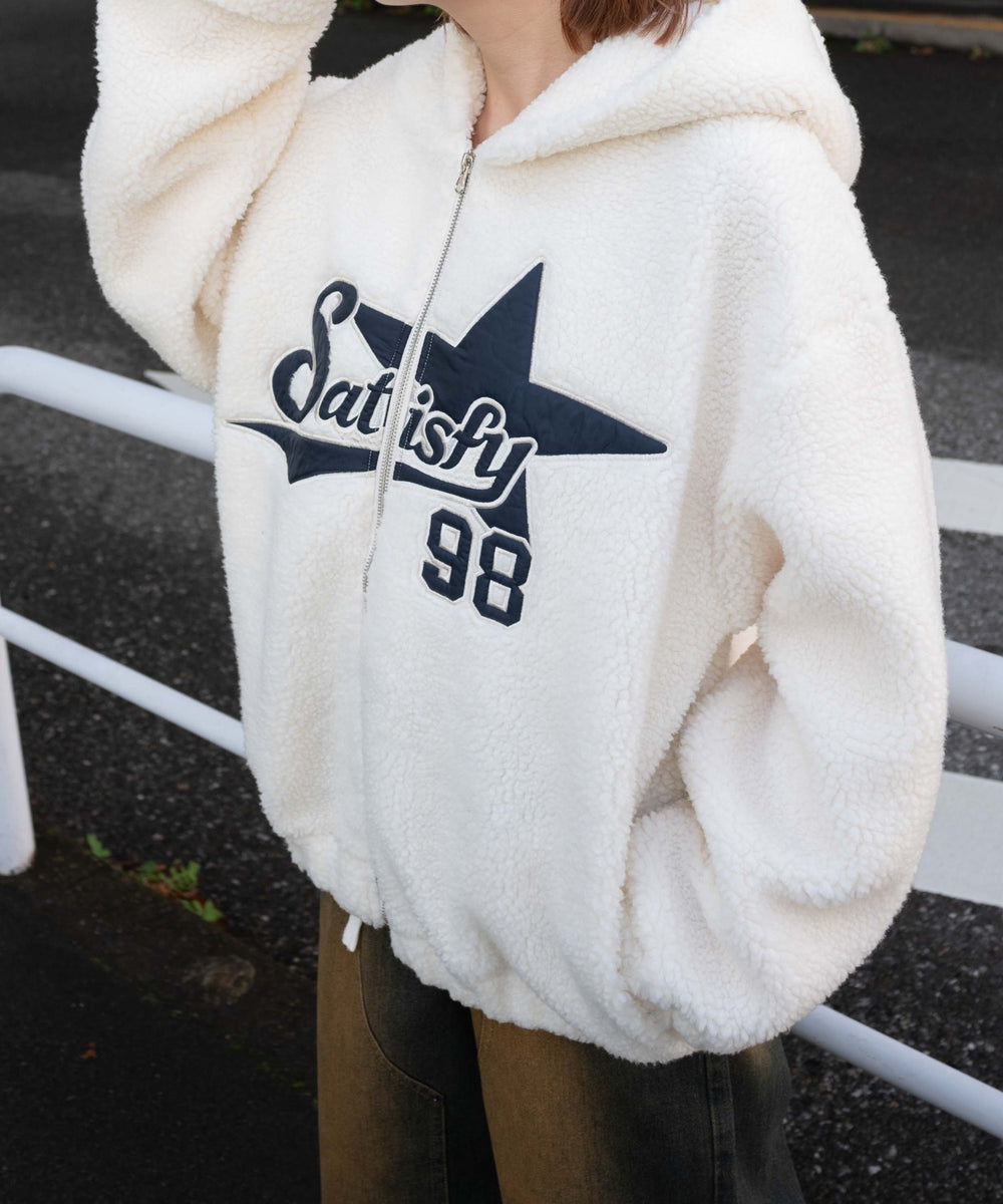 ホワイトアイボリー　モデル:155cm F着用