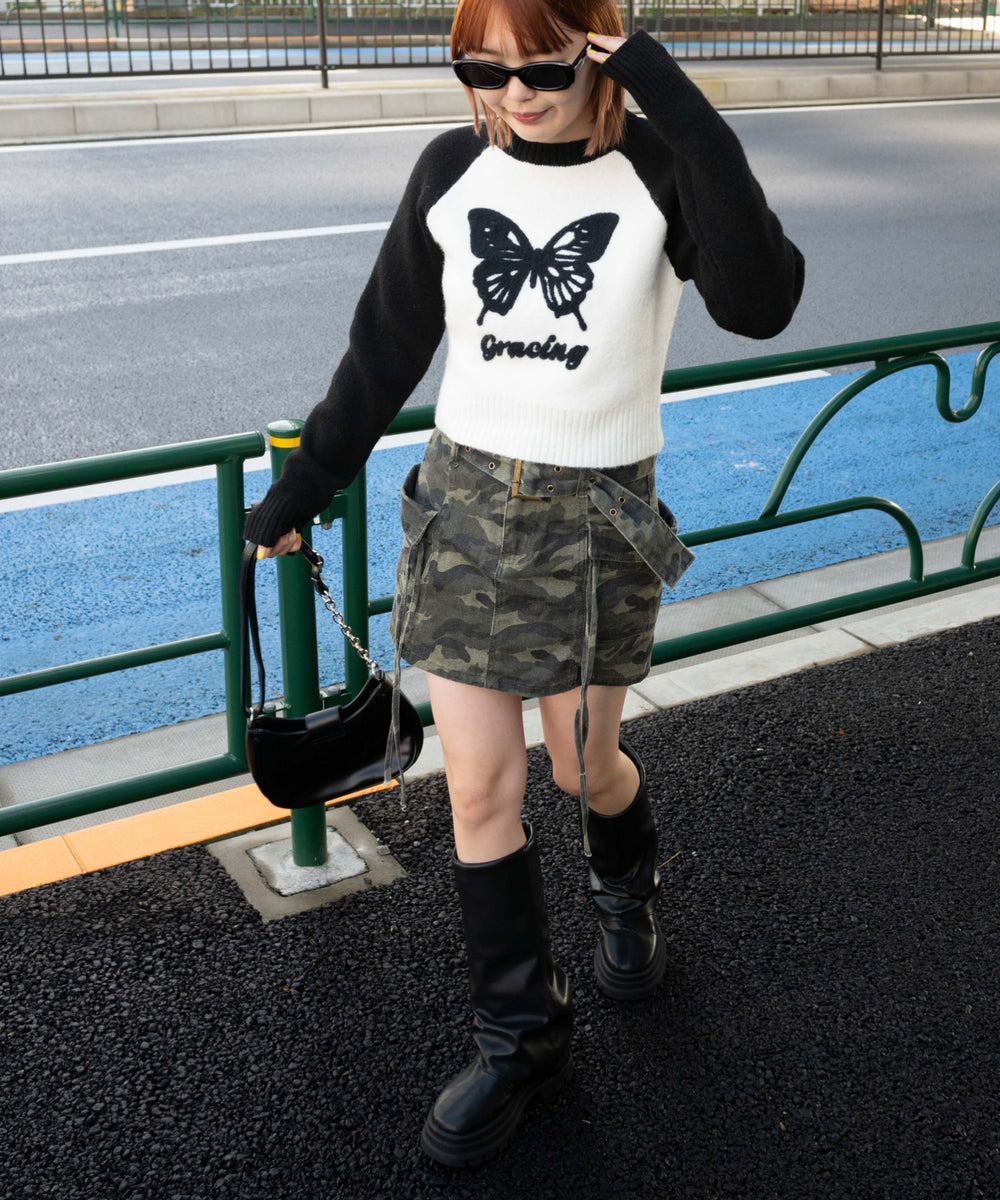 ホワイト  モデル:155cm F着用