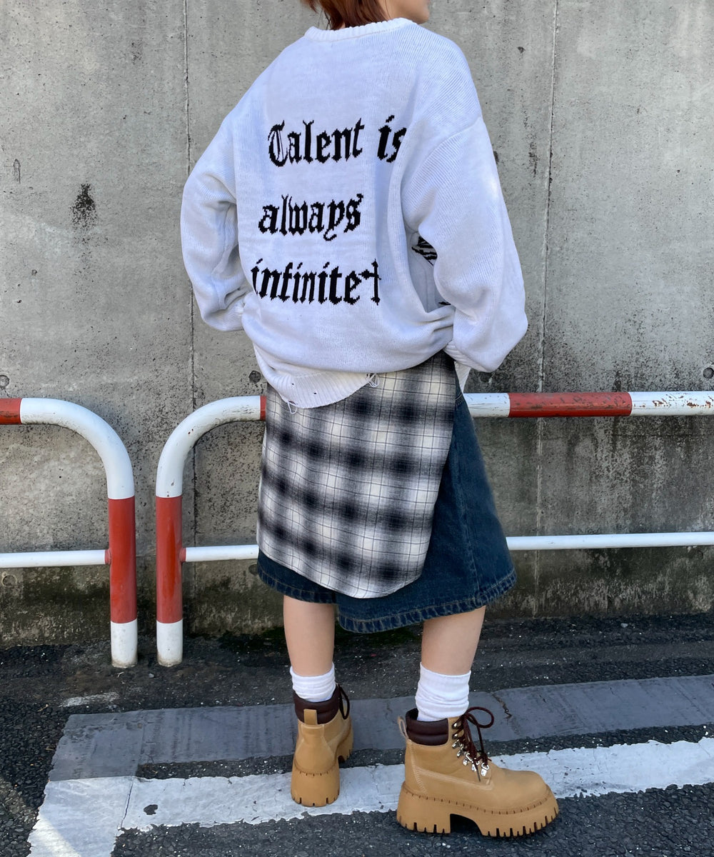 ホワイト モデル：155cm F着用