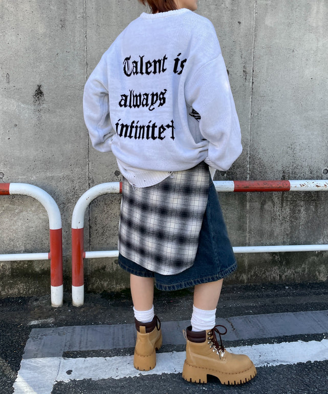 ホワイト モデル：155cm F着用