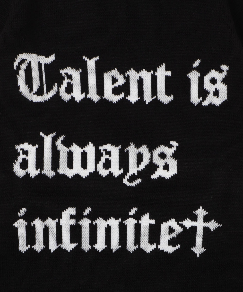 ウイングハートダメージニット